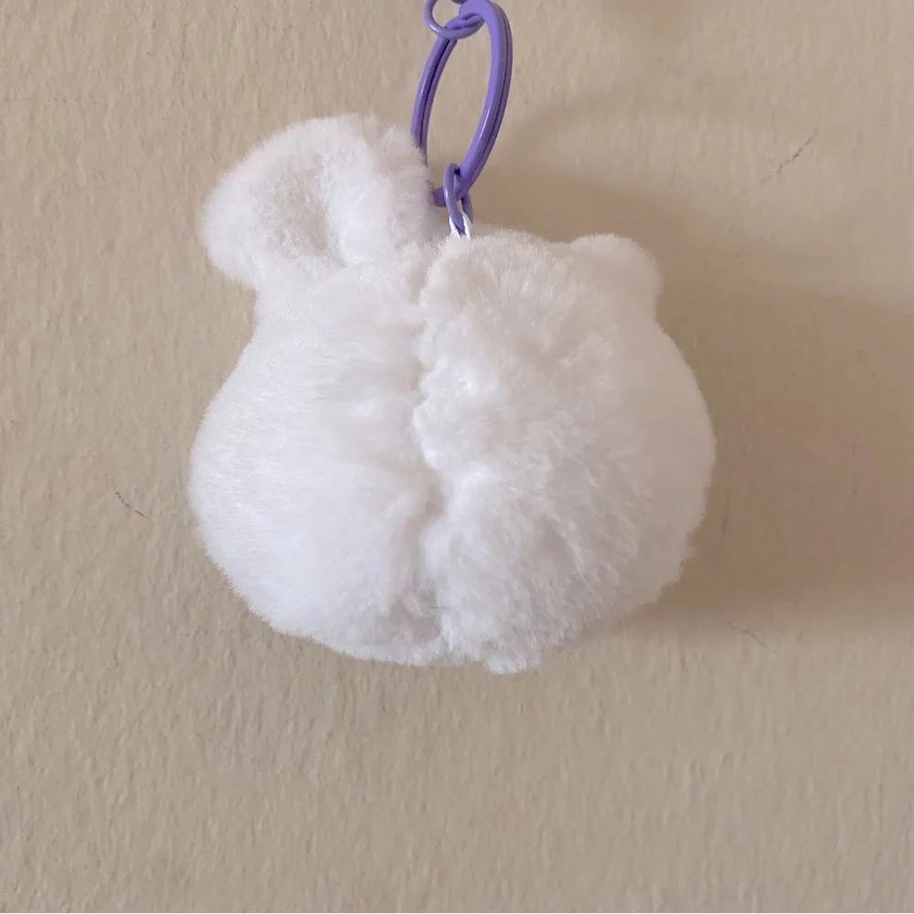 Kawaii Small Stuffed Bunny Keychain